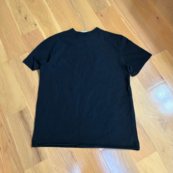 Champions Large Black Logo Short Sleeve Crewneck T-Shirt in 100% Cotton,Unique. - Picture 5 of 6